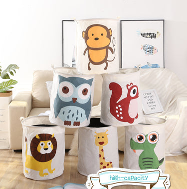 Fashion Cartoon Toy Storage Basket